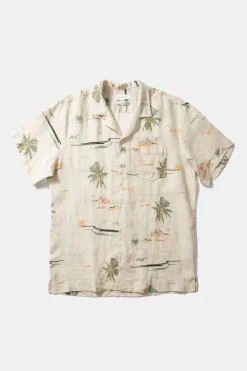 Best Matt Short Sleeve Plain Off White Men Shirts