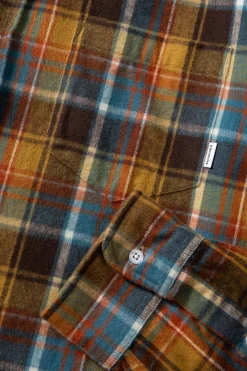 Clearance Mulber Shirt Plain Mustard Men Shirts