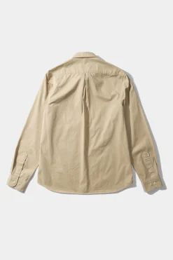 Online Muse Shirt Plain Tan Men Shirts