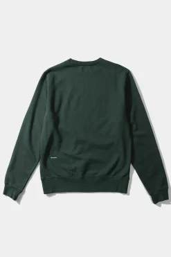 Shop Optimism Plain Dk Green Men Sweatshirts