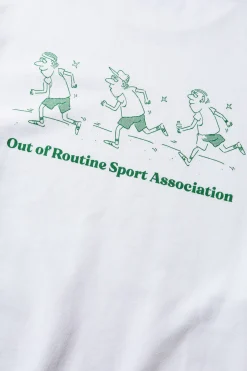 New Out Of Routine Plain White Men Sweatshirts