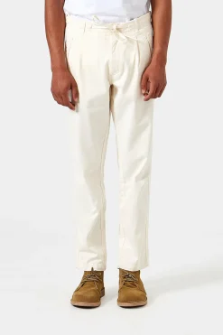 Flash Sale Owen Pants Plain Beige Men Trousers