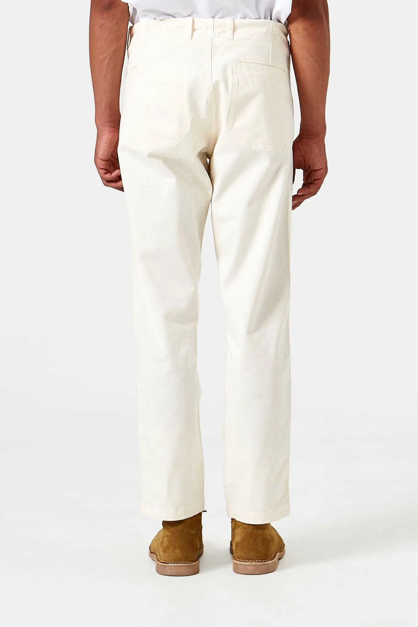 Flash Sale Owen Pants Plain Beige Men Trousers
