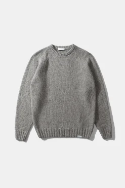 Discount Paris Sweater Plain Grey Men Knitwear