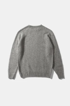 Discount Paris Sweater Plain Grey Men Knitwear