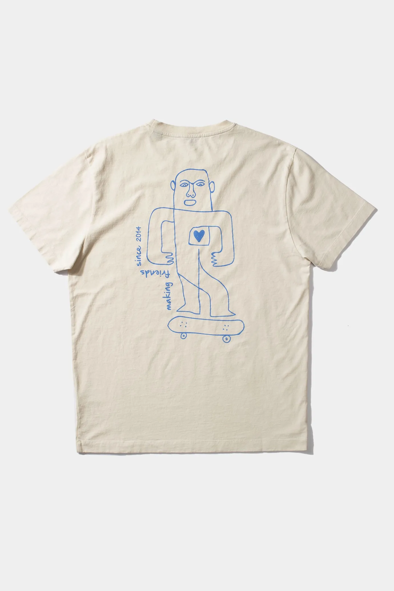 Shop Preston Plain Beige Men T-Shirts