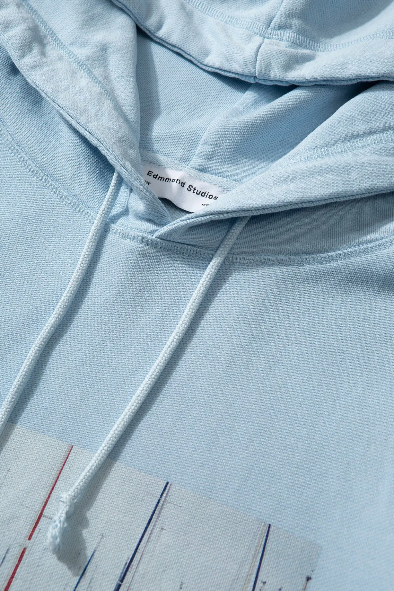 Hot Quay Plain Light Blue Men Sweatshirts