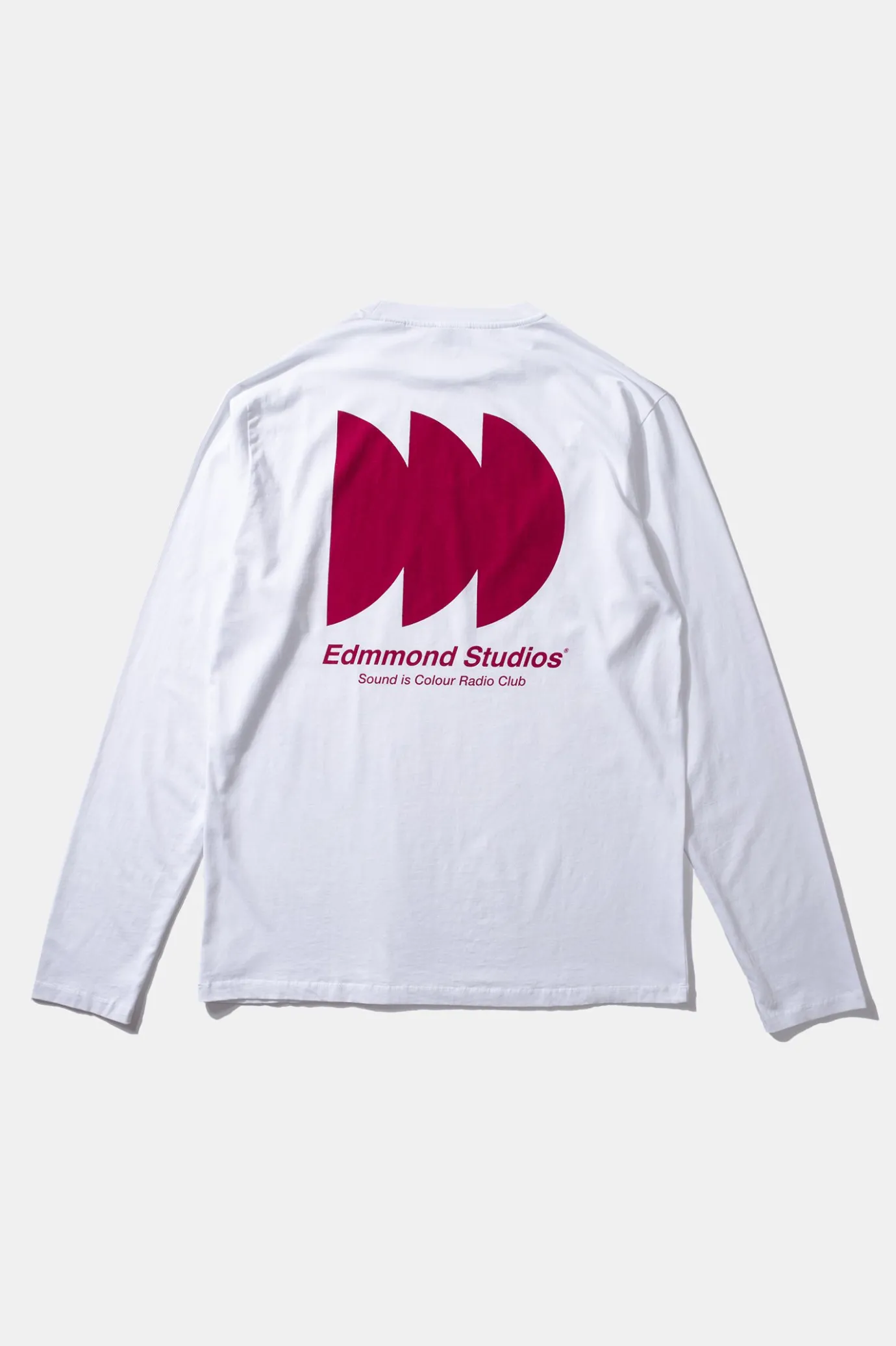 Shop Radio Club Ls Plain White Men T-Shirts