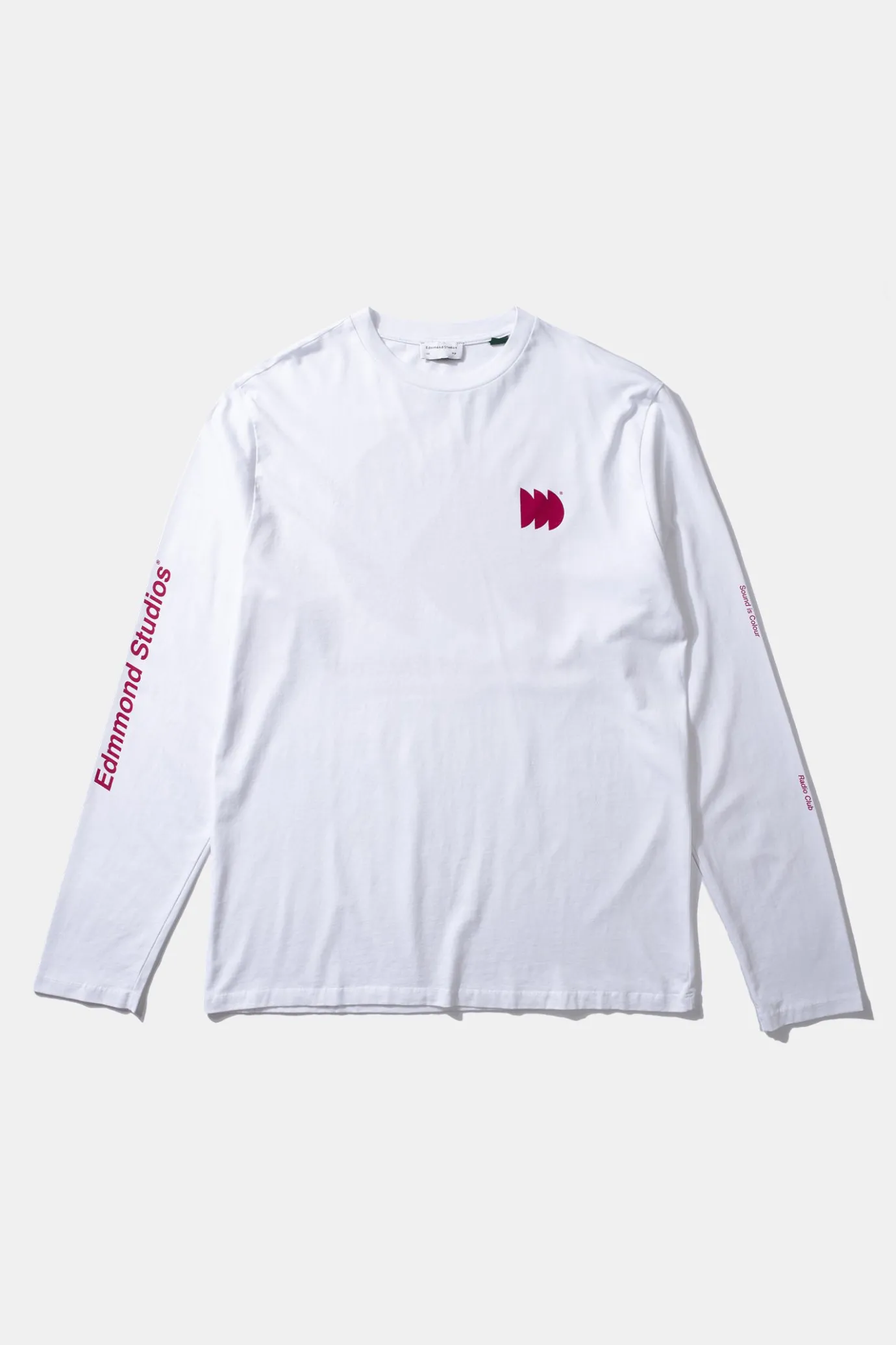 Shop Radio Club Ls Plain White Men T-Shirts