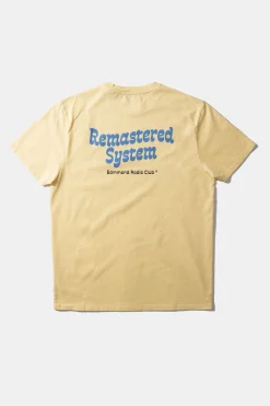 Sale Remastered Plain Light Yellow Men T-Shirts
