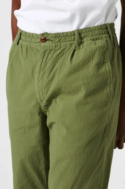 Cheap Seersucker Pants Plain Khaki Men Trousers