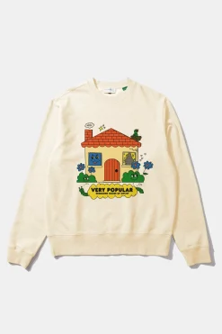 Best Shelter Sw Plain Vainilla Men Sweatshirts