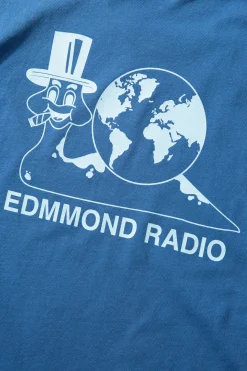 Cheap Slow Rhytms Ls Plain Blue Men T-Shirts