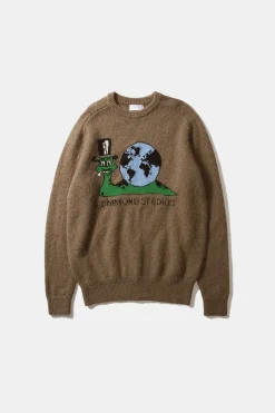 Discount Slow Rythms Plain Copper Men Knitwear