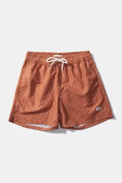 Store Social Classic Plain Orange Men Swimwear