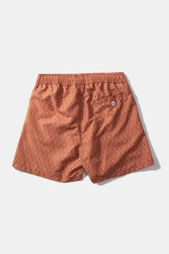 Store Social Classic Plain Orange Men Swimwear
