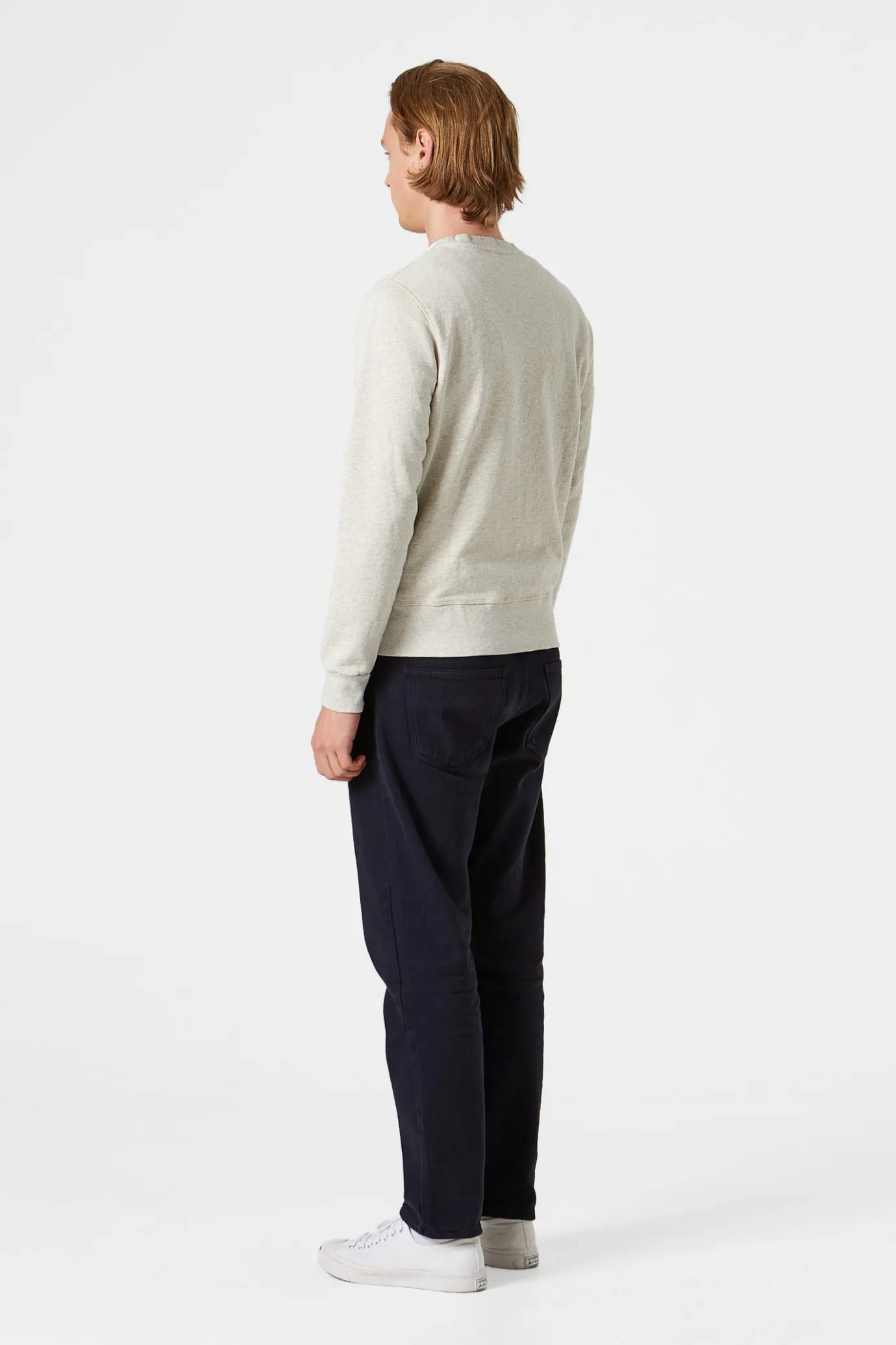 Shop Special Duck Plain Light Grey Men Sweatshirts
