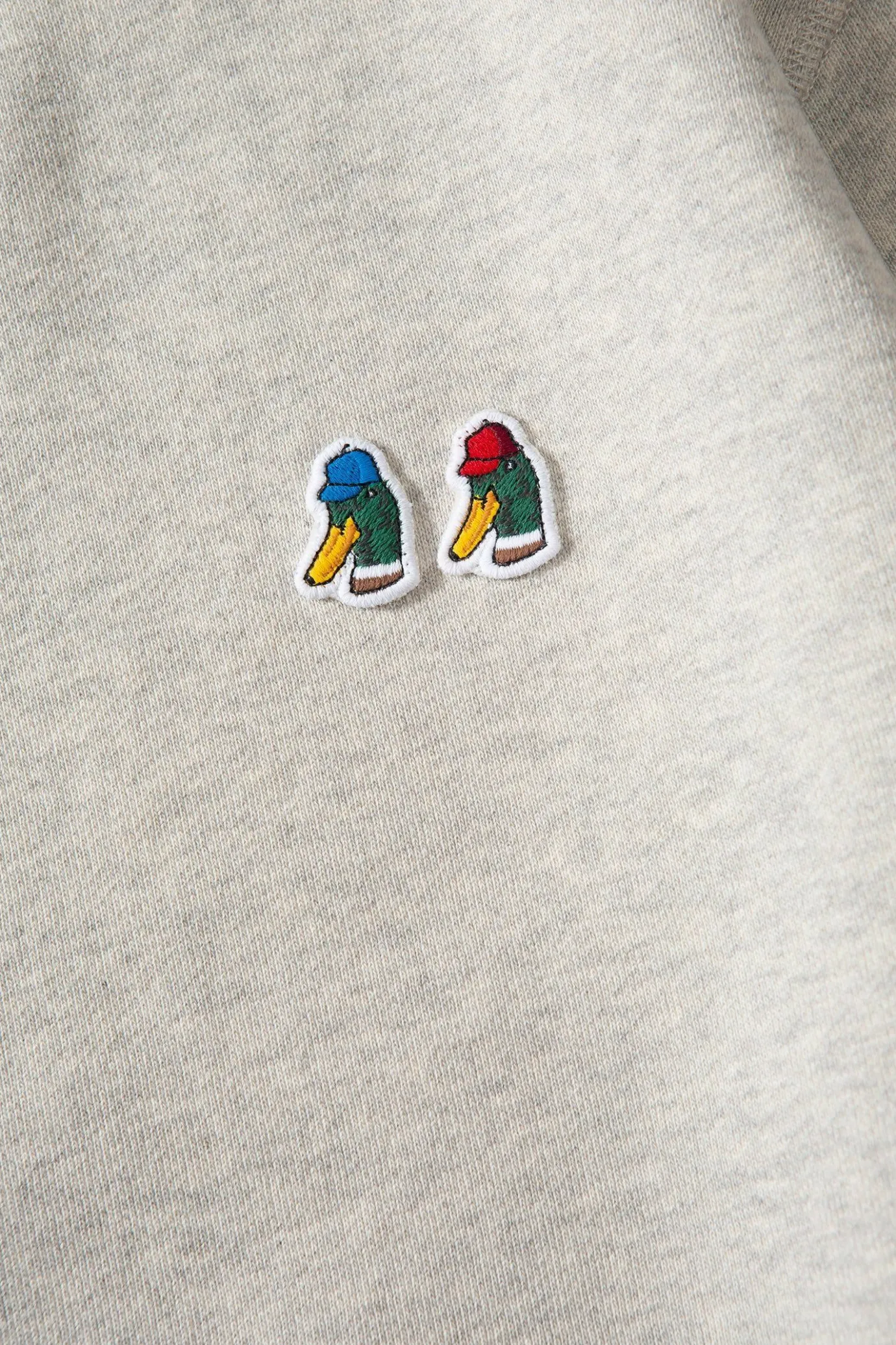 Shop Special Duck Plain Light Grey Men Sweatshirts