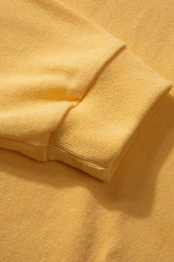Fashion Spring Polo Plain Yellow Men Polos
