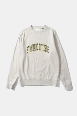 Best Standard Plain Light Grey Melange Men Sweatshirts