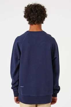 Hot Standard Plain Navy Men Sweatshirts