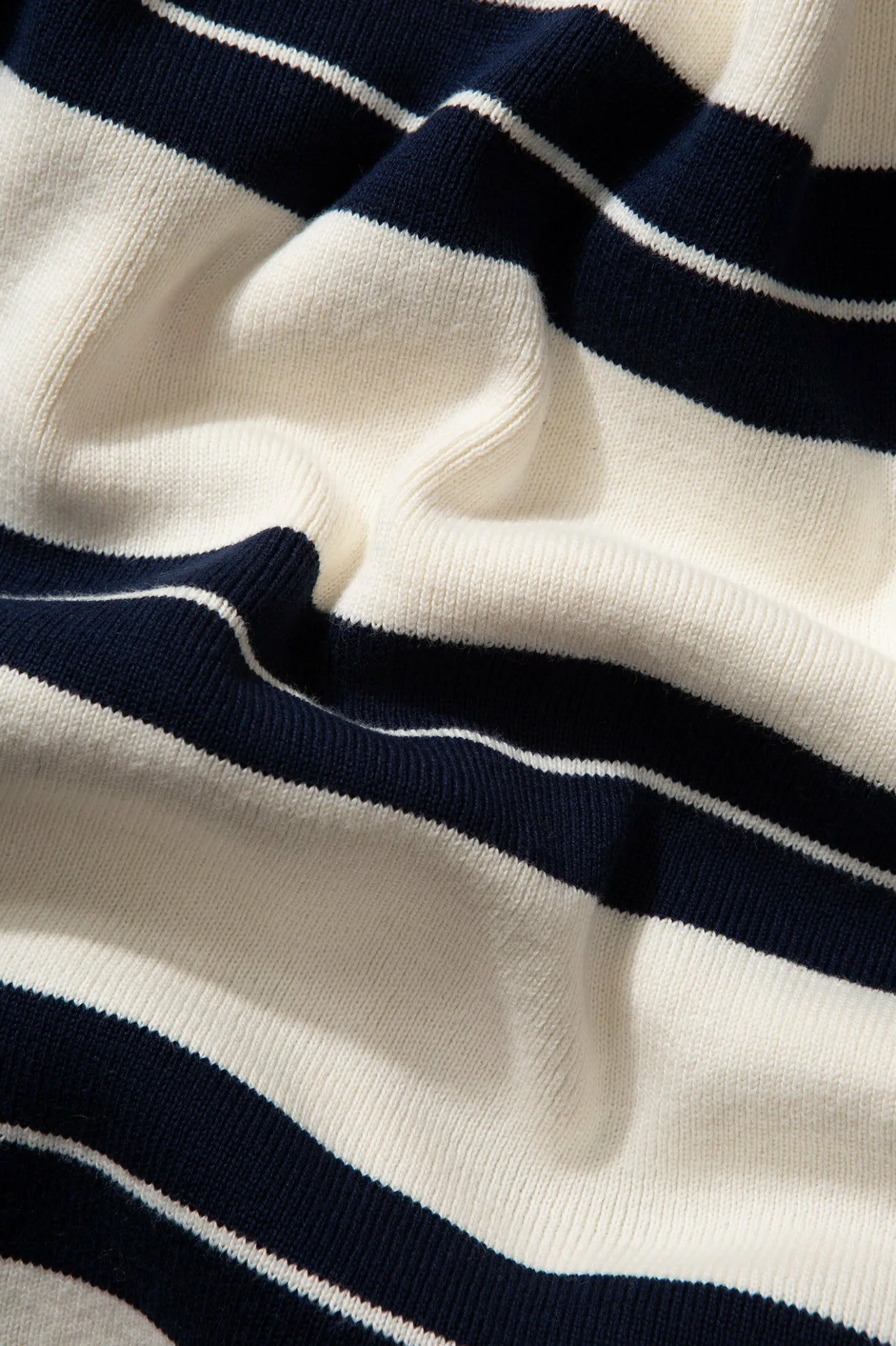 Hot Striped Sweater Plain Beige Men Knitwear