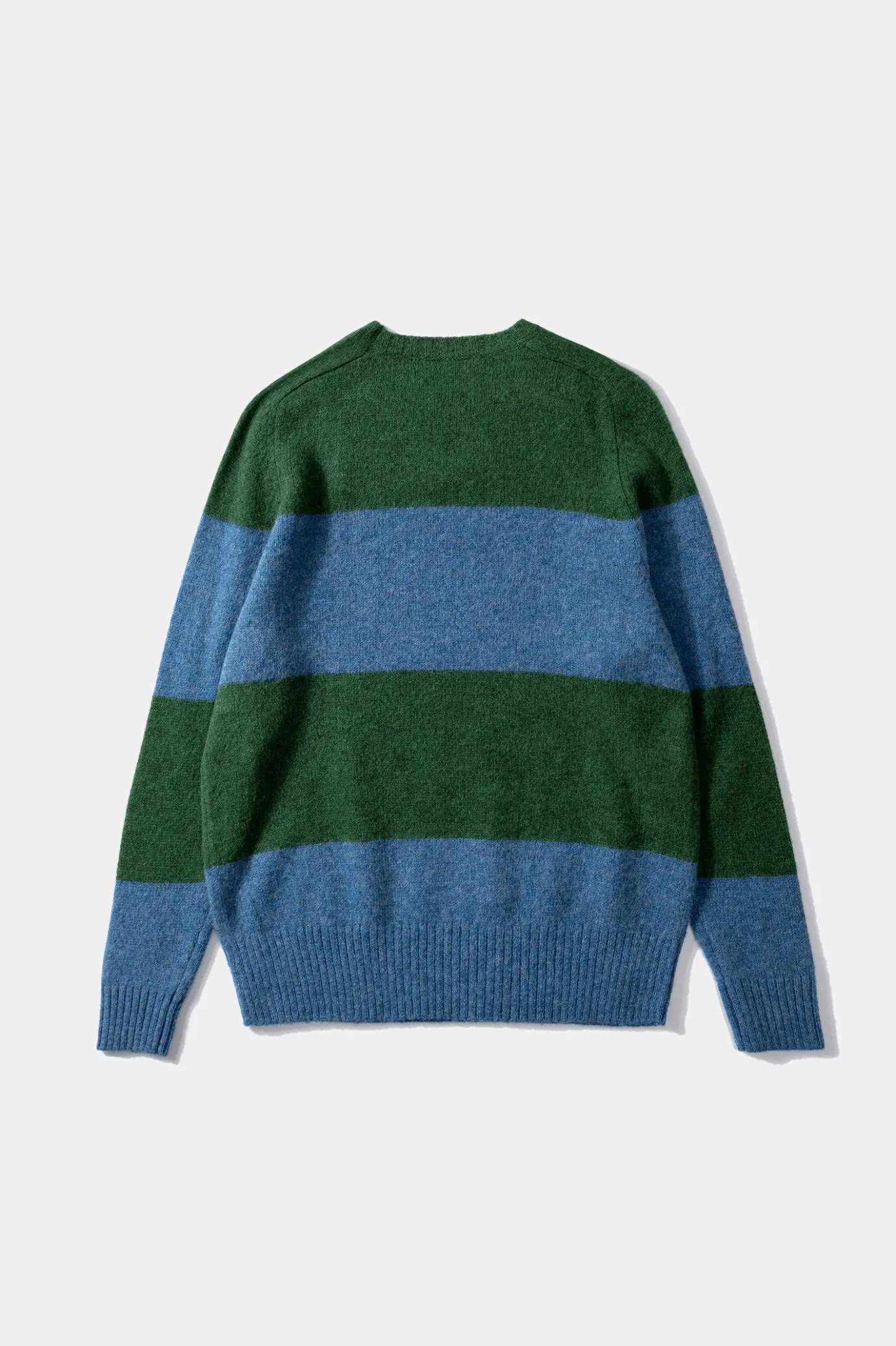 Fashion Stripes Sweater Plain Navy Men Knitwear