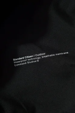 New Survey Jacket Plain Black Men Outerwear