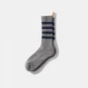 Cheap Tag Socks Plain Grey Men Accessories