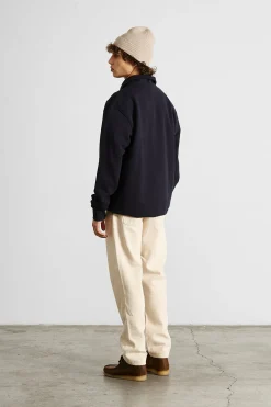 New Temple Sw Plain Navy Men Sweatshirts