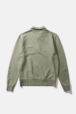 Cheap Temple Sw Plain Olive Men Sweatshirts