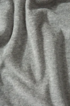 Fashion Terry Polo Plain Grey Melange Men Polos