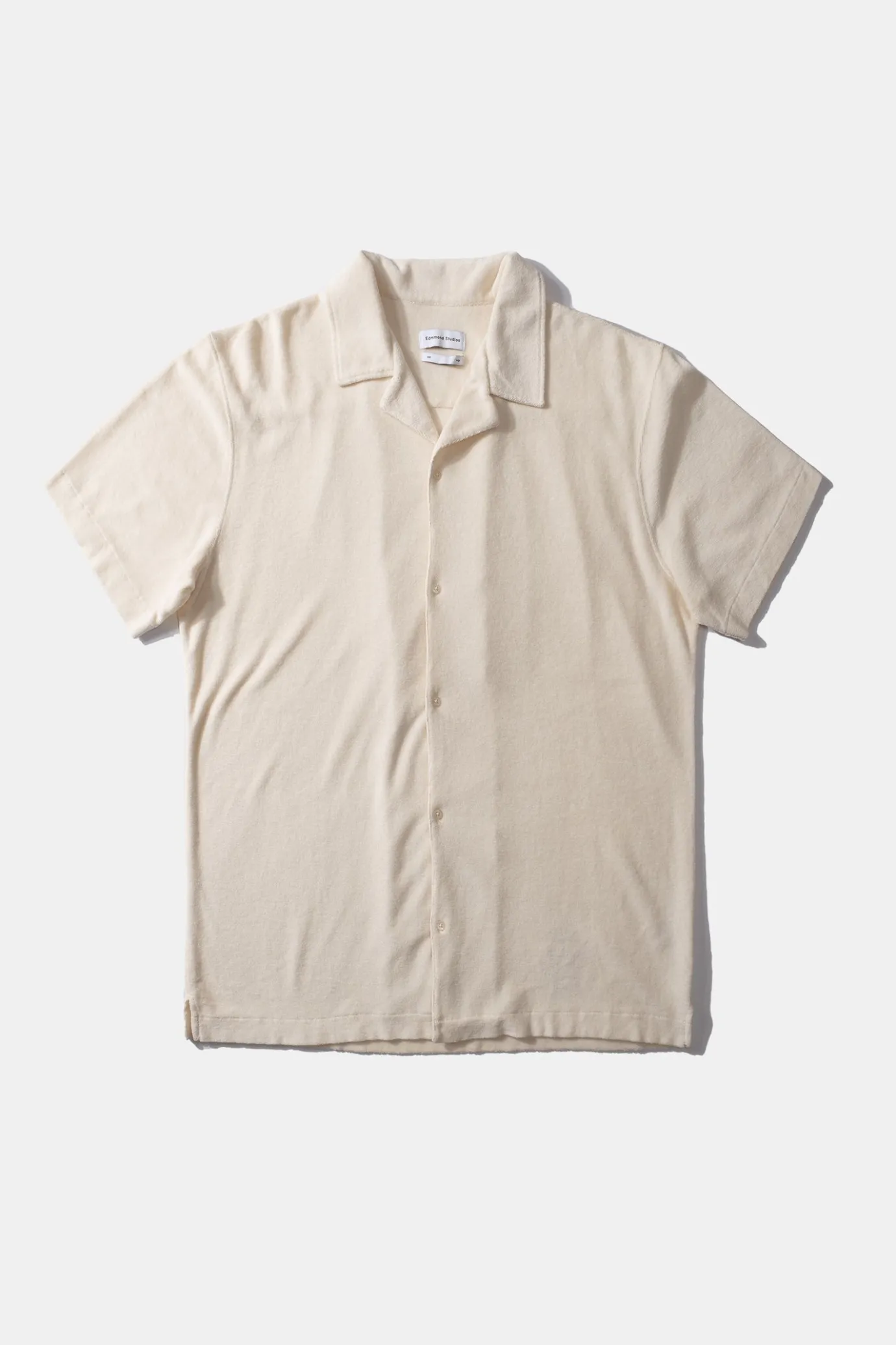 Hot Terry Shirt Plain Off White Men Shirts