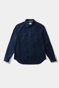 Shop Trade Shirt Plain Navy Men Shirts