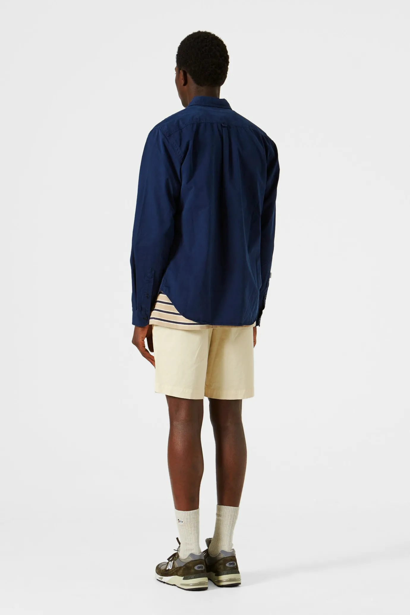 Shop Trade Shirt Plain Navy Men Shirts