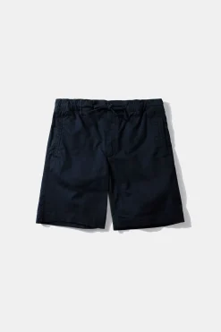 Cheap Travis Shorts Plain Navy Men Trousers