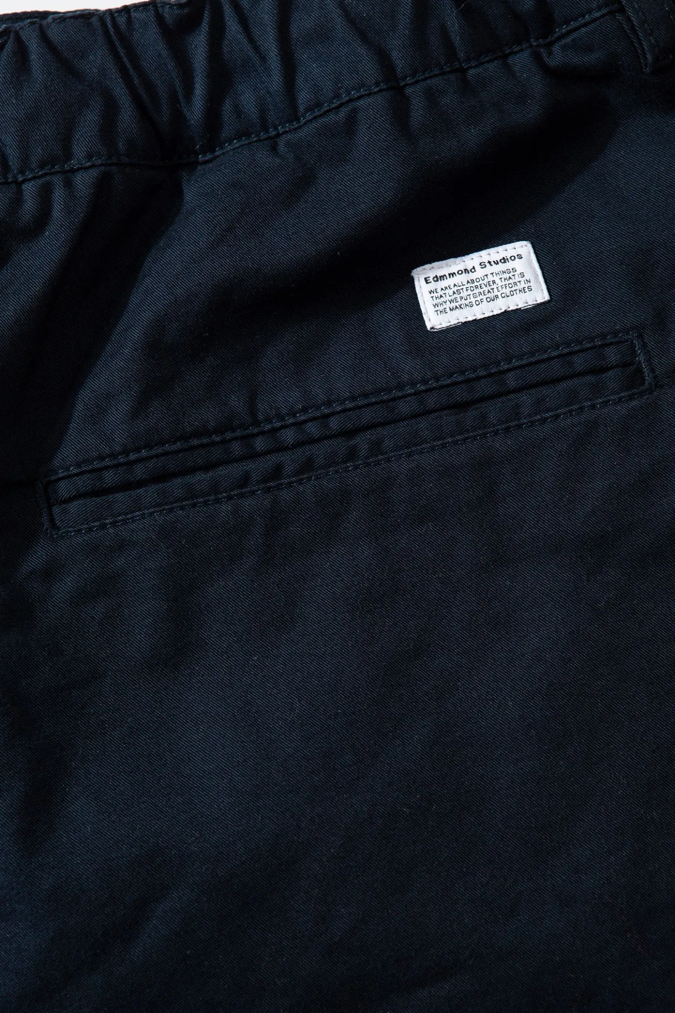 Cheap Travis Shorts Plain Navy Men Trousers
