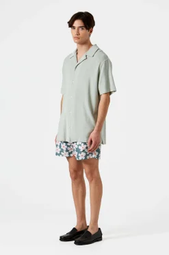 Shop Walsh Pocket Plain Khaki Men Swimwear