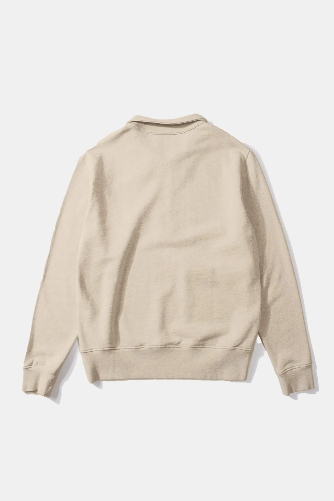 Hot Warm Up Plain Beige Men Sweatshirts