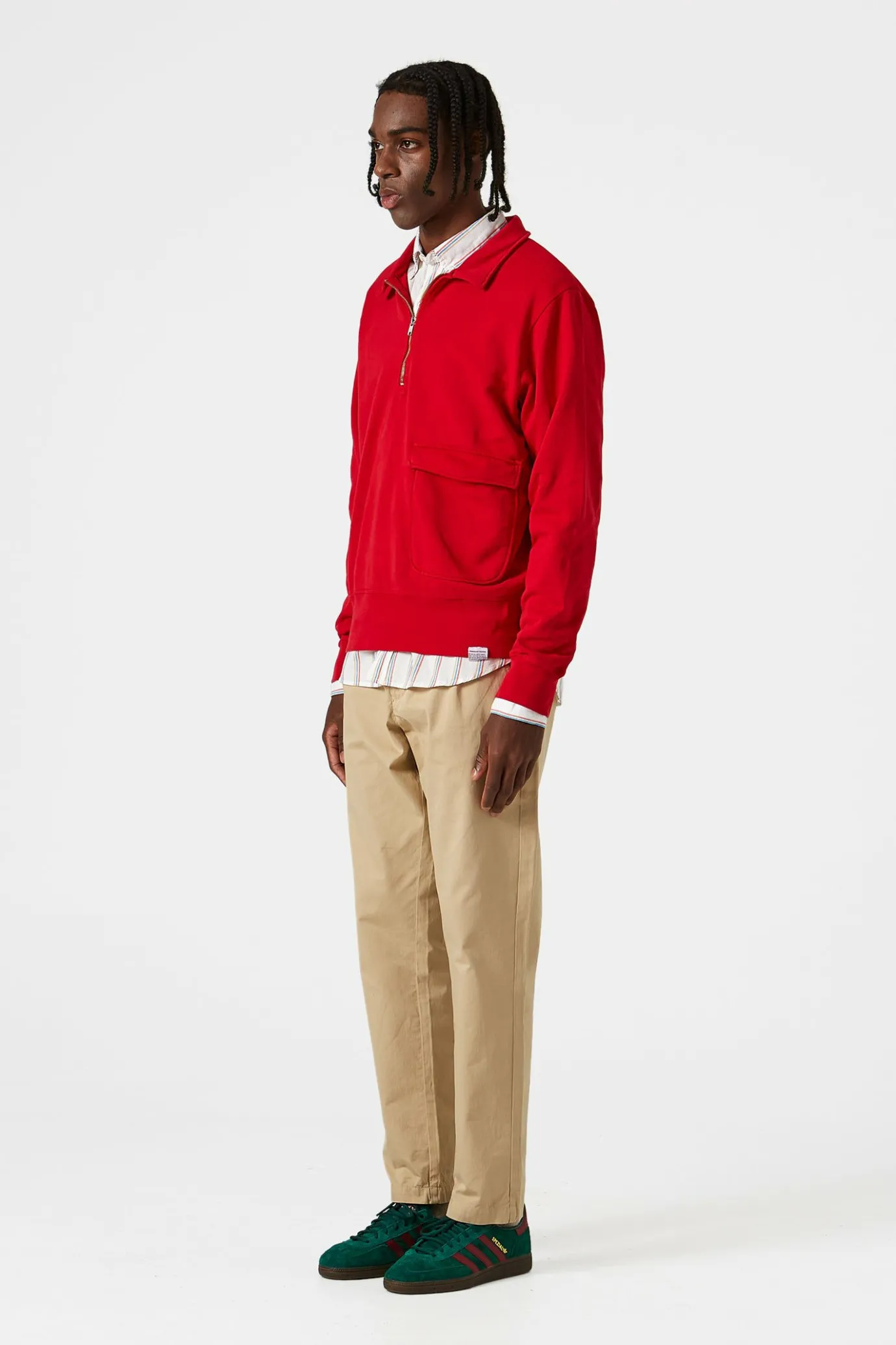 Best Sale Warm Up Plain Red Men Sweatshirts