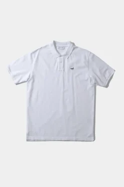 Hot Wilson Polo Plain White Men Polos