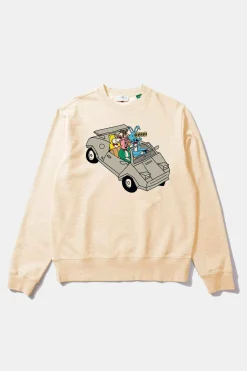 Store Winnie Sw Plain Beige Men Sweatshirts
